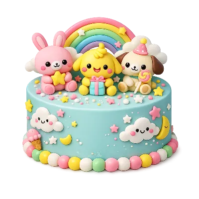 Semi Fondent Cake